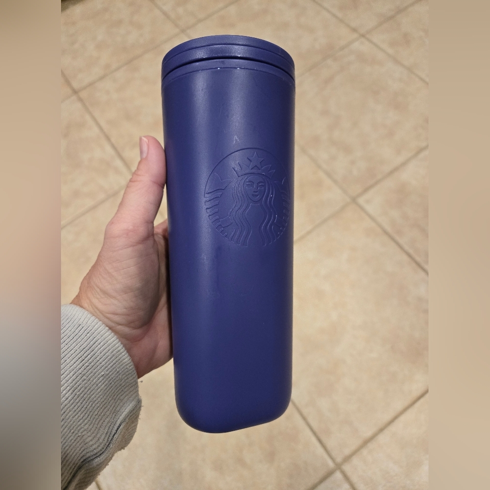 Starbucks Purple Recycled Plastic Tumbler